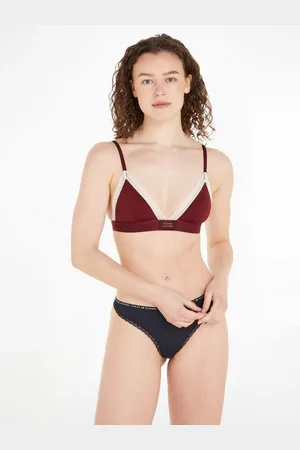 Tommy Hilfiger Bralette-BH TRIANGLE BRA (EXT SIZES) mit Spitze
