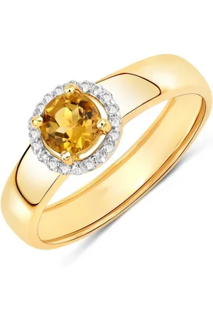 Rafaela Donata Fingerring gelbgold, aus Sterling Silber - Verkäufer: Juvalia