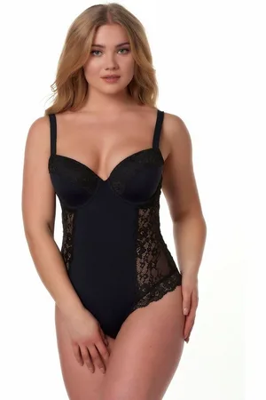 After Eden Body MILA mit floralen Spitzenakzenten