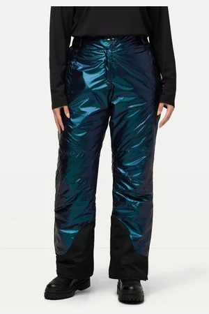 Ulla Popken Funktionshose Skihose wasserabweisend Perlmutt Klettriegel - Verkäufer: Popken Fashion Group