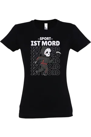 Youth Designz Print-Shirt Sport ist Mord Damen T-Shirt mit modischem Print - Verkäufer: EmDa Trading GmbH