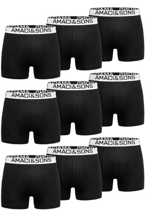 amaci Boxershorts LARY 9er Pack Boxershorts (9er-Pack) Herren Baumwolle Männer Unterhose Unterwäsche - Verkäufer: