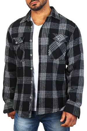Carisma Flanellhemd warmes Herren Holzfällerhemd mit dicker weicher Qualität 8615 Regular Langarm Kentkragen Kariert - Verkäufer: fresh-style