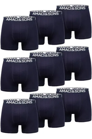 amaci Boxershorts LARY 9er Pack Boxershorts (9er-Pack) Herren Baumwolle Männer Unterhose Unterwäsche - Verkäufer: