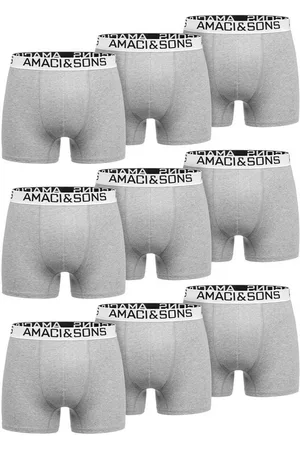 amaci Boxershorts LARY 9er Pack Boxershorts (9er-Pack) Herren Baumwolle Männer Unterhose Unterwäsche - Verkäufer: