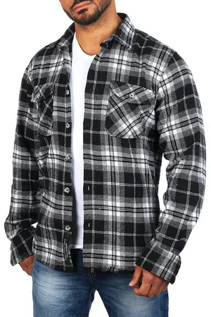 Carisma Flanellhemd warmes Herren Holzfällerhemd mit dicker weicher Qualität 8615 Regular Langarm Kentkragen Kariert - Verkäufer: fresh-style