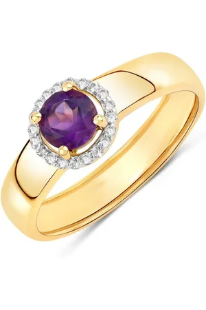 Rafaela Donata Fingerring gelbgold, aus Sterling Silber - Verkäufer: Juvalia
