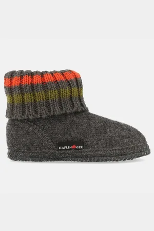 Haflinger Hüttenschuh Paul aus reiner Schurwolle Hausschuh - Verkäufer: Natural Slipper