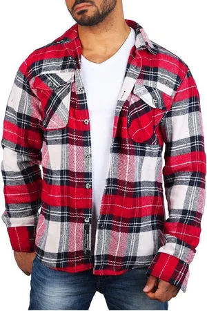 Carisma Flanellhemd warmes Herren Holzfällerhemd mit dicker weicher Qualität 8615 Regular Langarm Kentkragen Kariert - Verkäufer: fresh-style