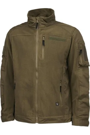 Brandit Allwetterjacke Herren Fleecejacket Ripstop (1-St)