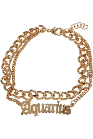 Urban classics Fußkette Unisex Zodiac Golden Anklet