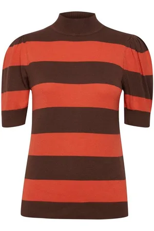 B YOUNG T-Shirt Feinstrick Shirt Ballonärmel Kurz BYMMPIMBA1 BYMMPIMBA1 PUFF SLEEVE - - Verkäufer: ARIZONAS