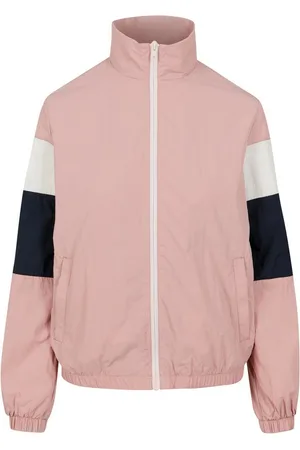 Urban classics Allwetterjacke Damen Ladies 3-Tone Crinkle Track Jacket (1-St)