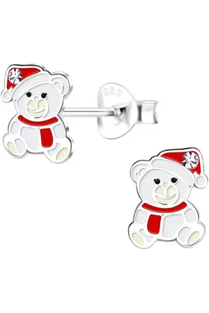 ALEXANDER YORK Paar Ohrstecker WEIHNACHTSEISBÄR, 2-tlg., 925 Sterling Silber - Verkäufer: