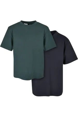 Urban classics Langarmshirt Herren Boys Tall Tee 2-Pack (1-tlg)