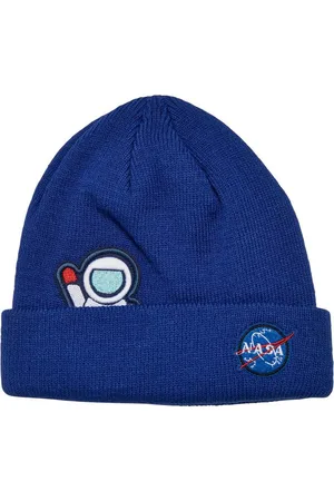 Mister Tee Beanie Unisex NASA Embroidery Beanie Kids (1-St)