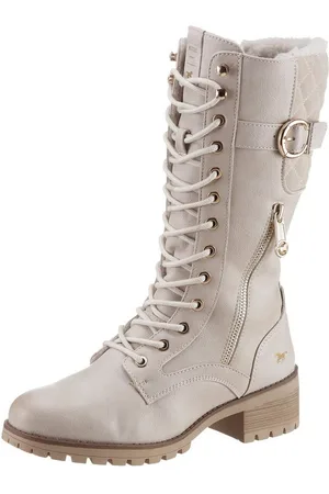 Mustang Winterstiefel mit goldfarbenen Akzenten