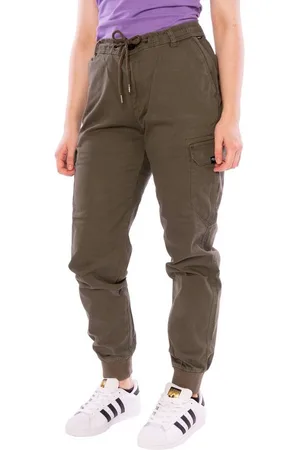 Reell Cargohose Hose Reflex Women Rib Cargo, G XS, L 32, F olive - Verkäufer: Big Leshopski