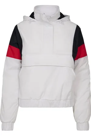 Urban classics Allwetterjacke Damen Ladies 3-Tone Padded Pull Over Jacket (1-St)