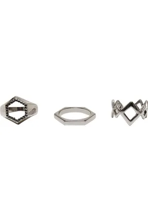 Urban classics Ring-Set Unisex Graphic Ring 3-Pack