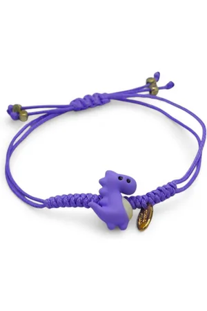 Eyecatcher Armkette Dinosaurier Armband Rosa oder Grün One Size Stoff - Verkäufer: