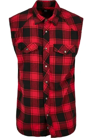 Brandit Jerseyweste Herren Checkshirt Sleeveless (1-tlg)