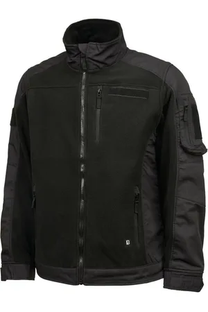 Brandit Allwetterjacke Herren Fleecejacket Ripstop (1-St)