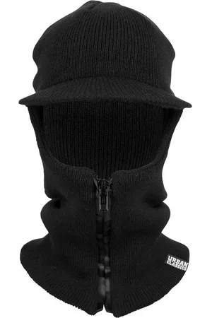 Urban classics Beanie Unisex Zipped Balaclava Visor (1-St)