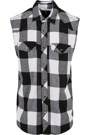 Brandit Jerseyweste Herren Checkshirt Sleeveless (1-tlg)