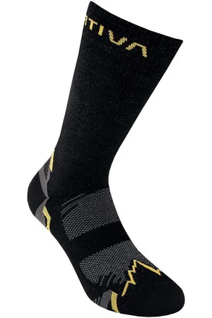 La Sportiva Socken Mountain Hiking - Socken (black/yellow, XL) - Verkäufer: Markenkoffer