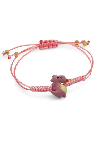Eyecatcher Armkette Dinosaurier Armband Lila oder Grün One Size Stoff - Verkäufer: