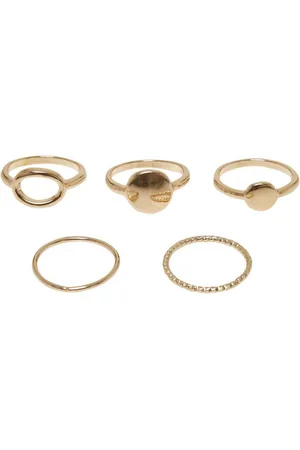 Urban classics Ring-Set Unisex Basic Stacking Ring 5-Pack