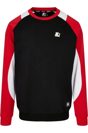 STARTER BLACK LABEL Rundhalspullover Herren Starter Laser Crew (1-tlg)