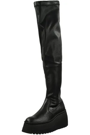 Steve Madden Stiefel Leder/Textil Overkneestiefel - Verkäufer: S4S Commerce