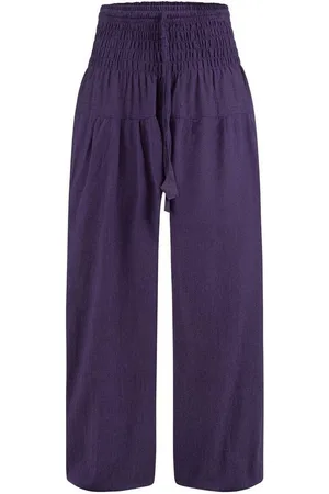 Kunst und Magie Haremshose Kunst&Magie Damen Pluder-/Haremshose Sommerhose Hippie Wellness Yoga - Verkäufer: