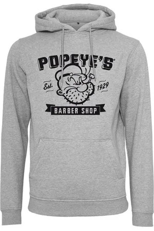 Merchcode Kapuzensweatshirt Herren Popeye Barber Shop Hoody (1-tlg)