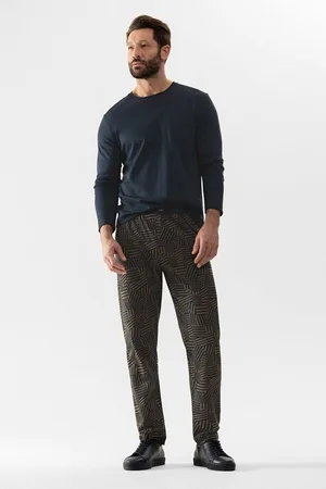 Mey Pyjama Herrenpyjama Serie Bornholm 34068 Mahagoni (1 Stück, 1 tlg., 1 Stück) - Verkäufer: Mein Style