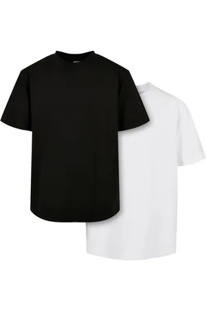 Urban classics Langarmshirt Herren Boys Tall Tee 2-Pack (1-tlg)