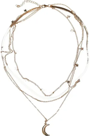 Urban classics Halsreif Unisex Stars Layering Necklace