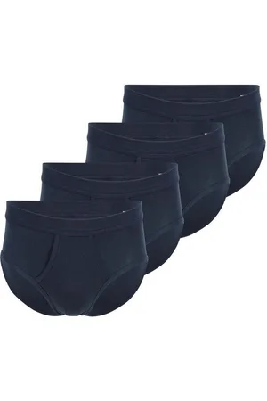 Schiesser Slip 4er Pack Cotton Essentials Feinripp (Spar-Set, 4-St) Sportslip / Unterhose - Baumwolle - mit Eingriff - Atmungsaktiv - Verkäufer: simply4you