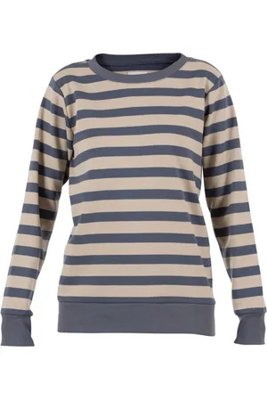 Blue Sportswear Rundhalspullover Gestreifter Pullover Basil Striped in versch. Farben - Verkäufer: Juneberry.eu