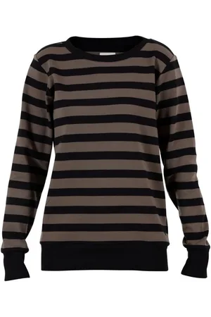 Blue Sportswear Rundhalspullover Gestreifter Pullover Basil Striped in versch. Farben - Verkäufer: Juneberry.eu