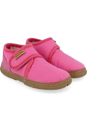 Haflinger Fidelius Luca Kinderhausschuhe auf Baumwolle mit Gummisohle unisex Hausschuh - Verkäufer: Natural Slipper