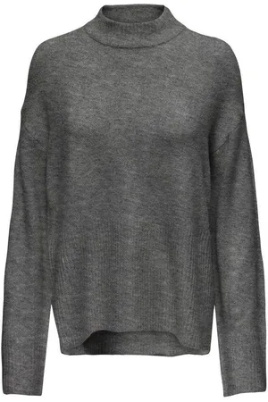 JACQUELINE DE YONG Strickpullover Pullover Flauschiger Stehkragen Sweater Gestrickt JDYJOLA JDYELANORA L/S HIGHNECK SLIT PULLOV KNT - Verkäufer: ARIZONAS