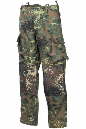 MFH Cargohose BW Kampfhose, Einsatz/Übung, flecktarn - L - Verkäufer: DaGecko