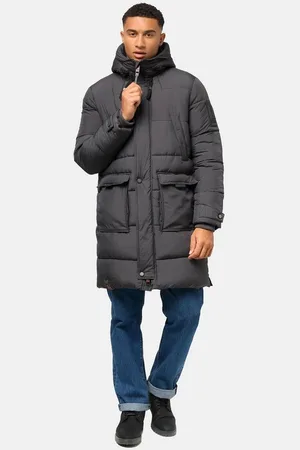 Stone Harbour Wintermantel Beviis Warmer Winter Steppmantel mit coolen Details