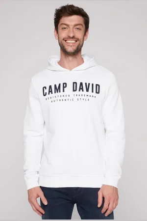 Camp David Kapuzensweatshirt aus Baumwolle
