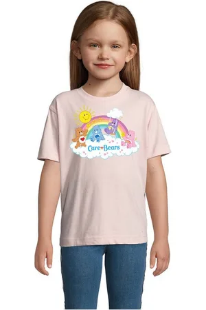 Blondie & Brownie T-Shirt Kinder Jungen & Mädchen Glücksbärchis Care Bears Hab Dich lieb Bärchi in vielen Farben - Verkäufer: Hubihu