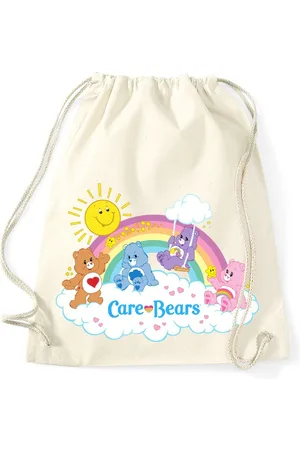 Blondie & Brownie Turnbeutel aus Baumwolle Glücksbärchis Care Bears Hab Dich lieb Bärchi - Verkäufer: Hubihu