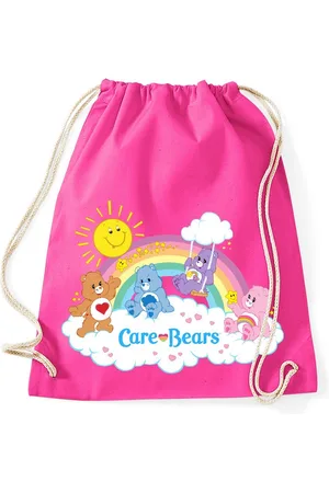 Blondie & Brownie Turnbeutel aus Baumwolle Glücksbärchis Care Bears Hab Dich lieb Bärchi - Verkäufer: Hubihu